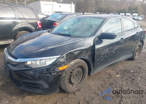 2018 Honda Civic Lx z USA, uszkodzony, nr VIN 2HGFC2F5XJH603391